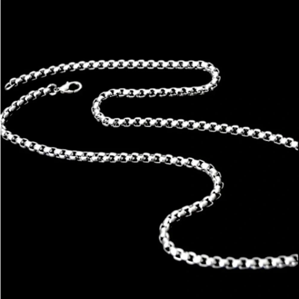 Stunning NEW thick BOX CHAIN 100% Wide 4mm stainless steel heavy